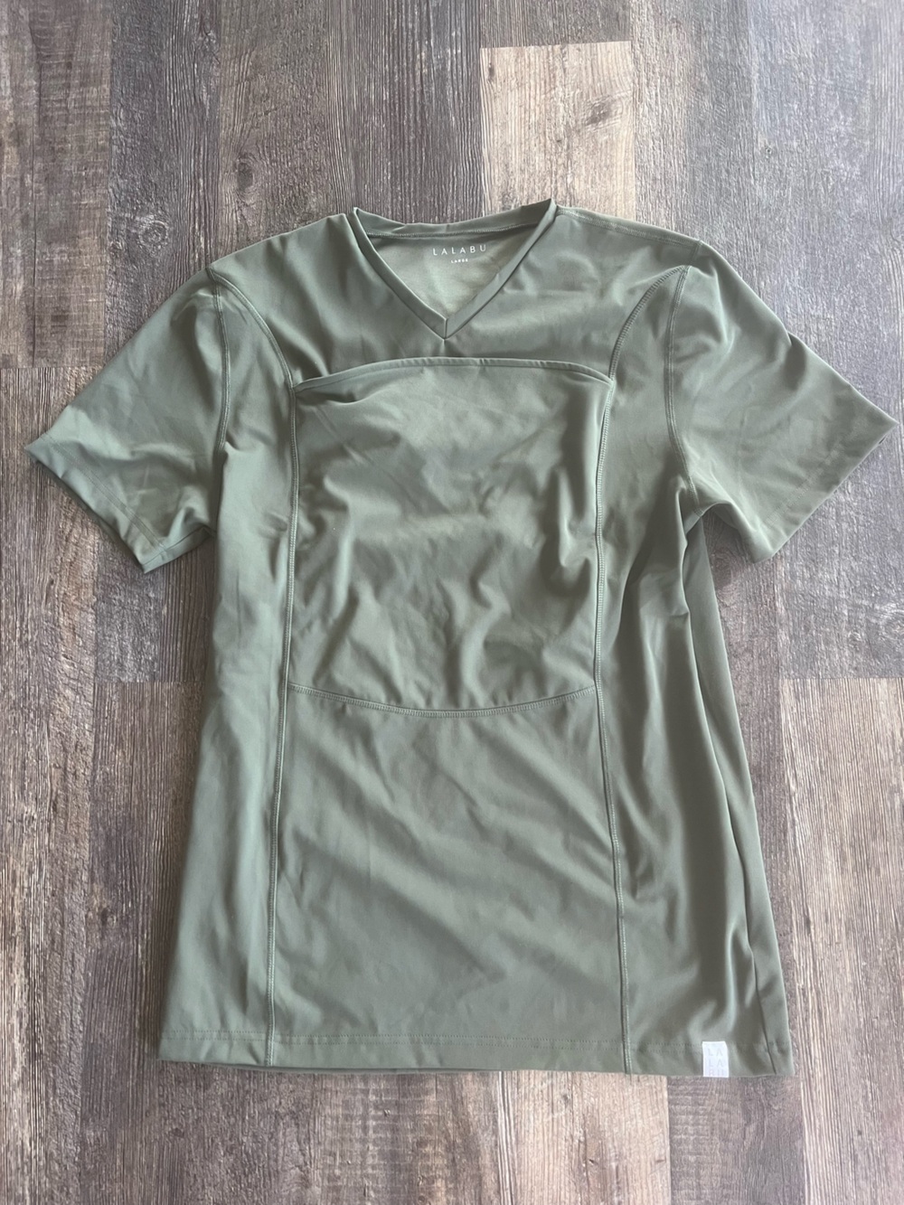 Lalabu Olive Green Dad Shirt